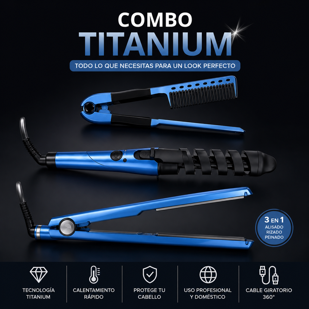 Combo Trio Titanium